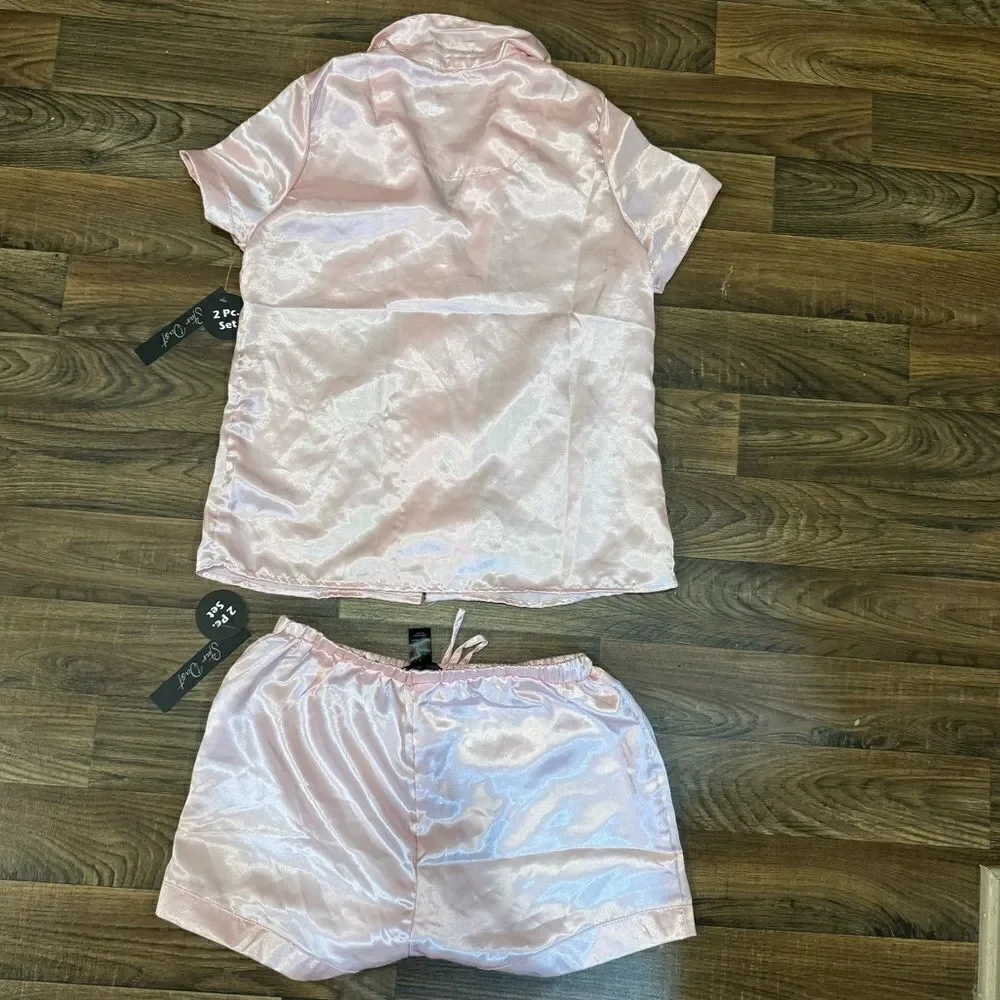 SD Pink Pajama 2 Piece Set